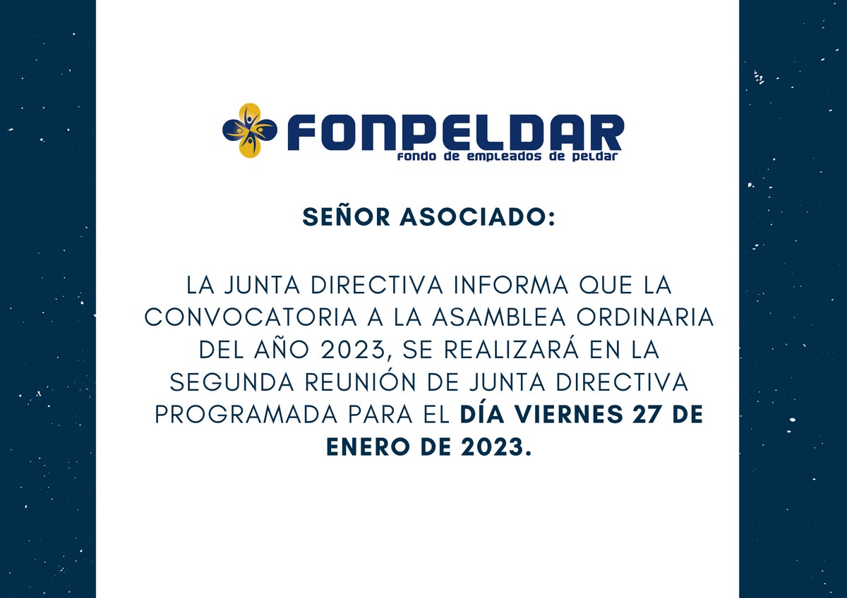 Noticias Fonpeldar